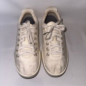 Allbirds Women’s Wool Piper Classic Low-Top Sneaker Natural White Size10